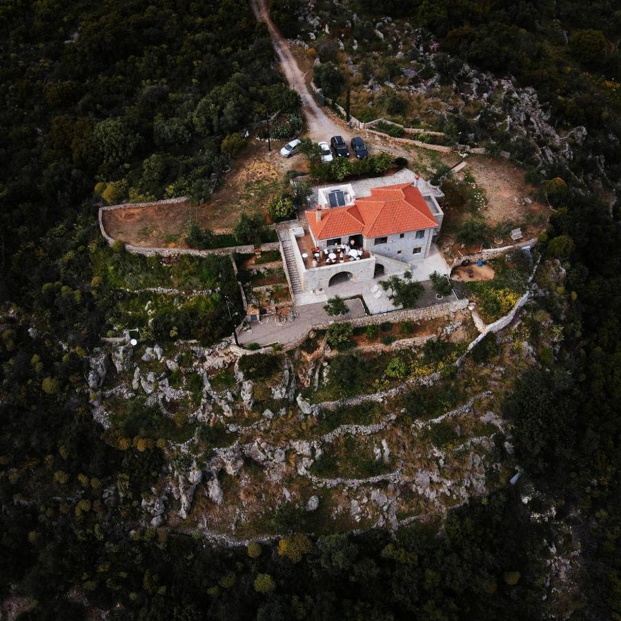 הוילה Athina'S Stone House In קרדמילי מראה חיצוני תמונה