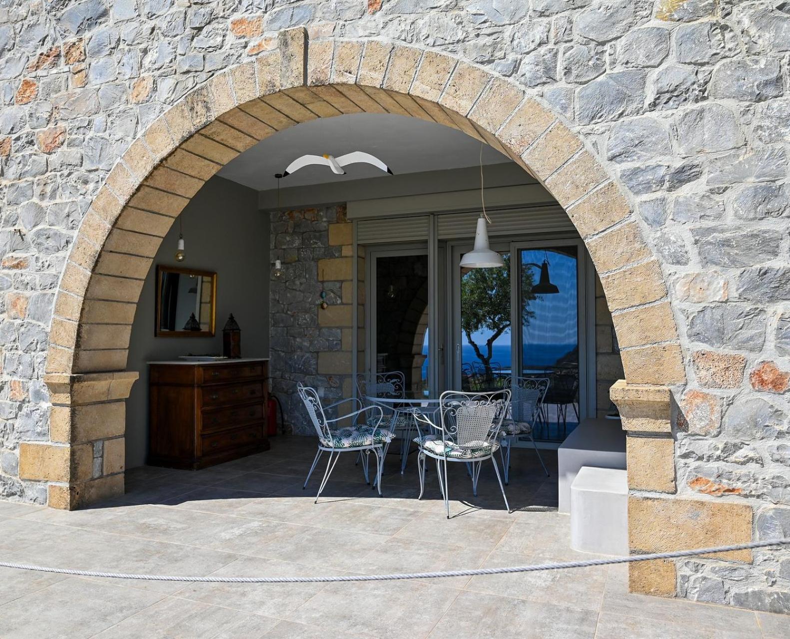 הוילה Athina'S Stone House In קרדמילי מראה חיצוני תמונה