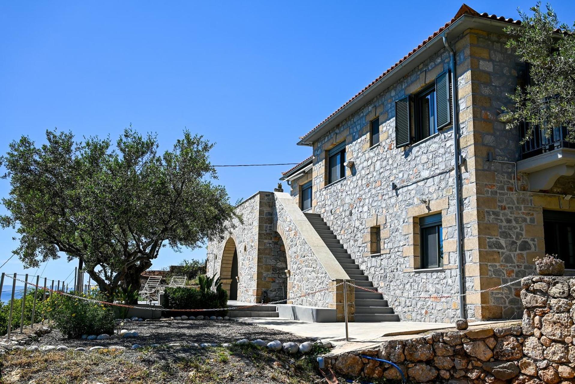 הוילה Athina'S Stone House In קרדמילי מראה חיצוני תמונה